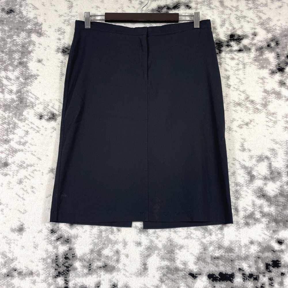 Vintage Todd Oldham Skirt Womens‎ Size 13 Black Rayon Stretch Comfort Casual